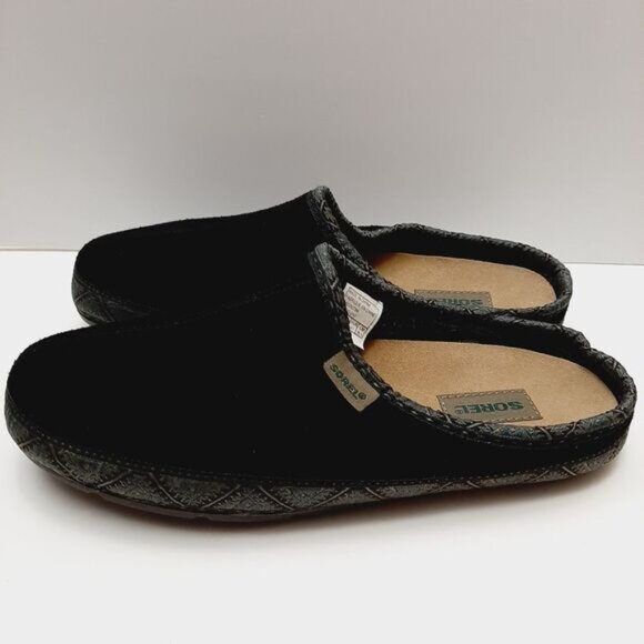 Sorel Black Women's Slippers - Picture 8 of 12